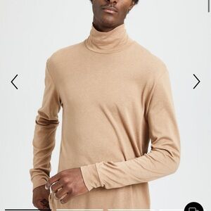 Theory Black Turtleneck Air cashmere